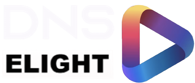 DNS Elight Video Logo